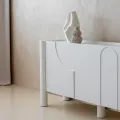 Designová komoda Lunaria 160 cm bílá