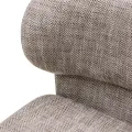 Designová jídelní židle Nabila hnědá