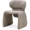 Designová jídelní židle Nabila hnědá