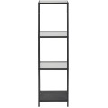 Regál Seaford 37 x119,5 cm černý