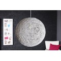 Závěsná lampa Cocoon 45cm bílá
