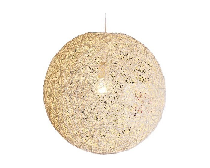Závěsná lampa Cocoon 45cm bílá