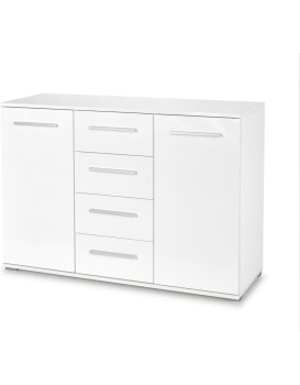 Komoda Lima KM4 bílá