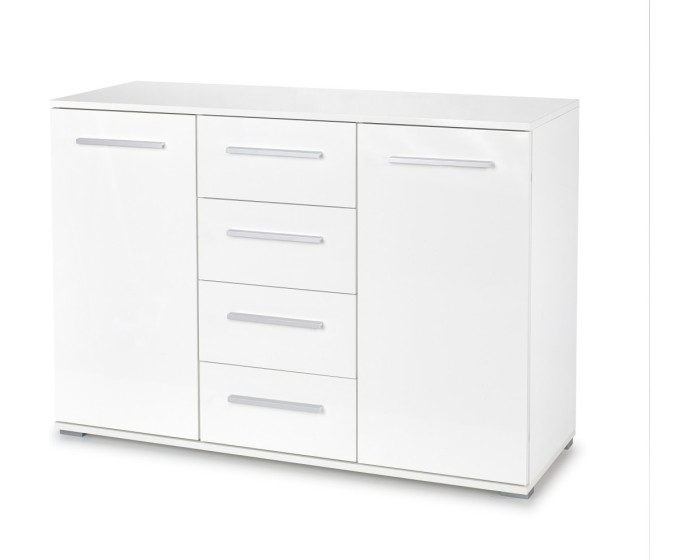 Komoda Lima KM4 bílá