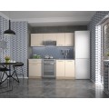 Kuchyňská linka Marieta 200 cm dub sonoma/vanilka
