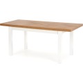 Jídelní rozkládací stůl Tiaro 140/220 cm dub lancelot/bílý