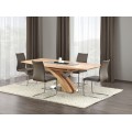 Jídelní rozkládací stůl Sandoria 160/220 cm dub craft zlatý Jídelní rozkládací stůl Sandoria 160/220 cm dub craft zlatý