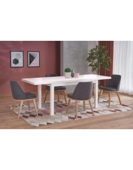 Jídelní rozkládací stůl Tiaro 140/220 cm bílý