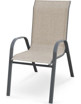 Zahradní židle Sleko šedá