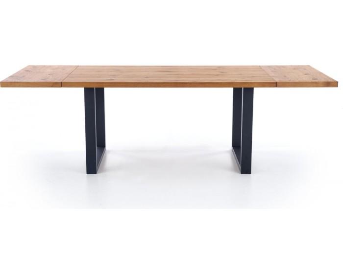 Jídelní rozkládací stůl Press 160/250 cm dub artisan/černý