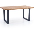 Jídelní rozkládací stůl Press 160/250 cm dub artisan/černý