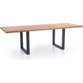 Jídelní rozkládací stůl Press 160/250 cm dub artisan/černý
