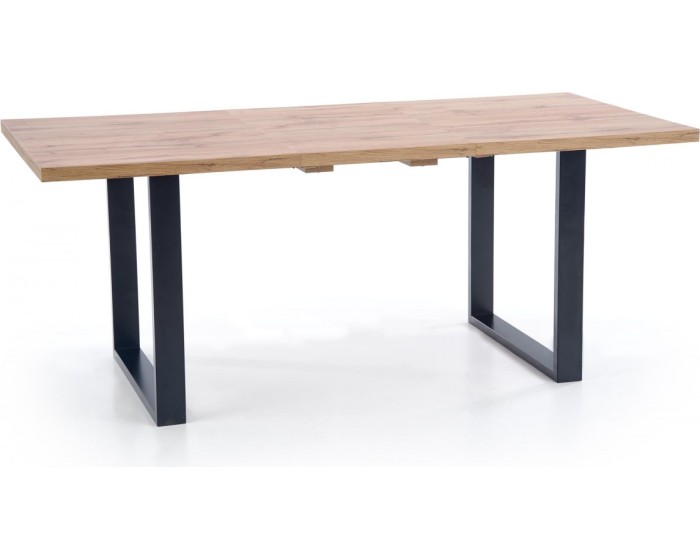 Jídelní rozkládací stůl Mevon 2 160/210 cm dub wotan/černý