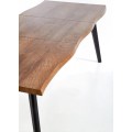 Jídelní rozkládací stůl Dixie 150/210 cm dub přírodní/černý