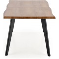 Jídelní rozkládací stůl Dixie 150/210 cm dub přírodní/černý