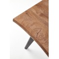 Jídelní rozkládací stůl Dixie 150/210 cm dub přírodní/černý