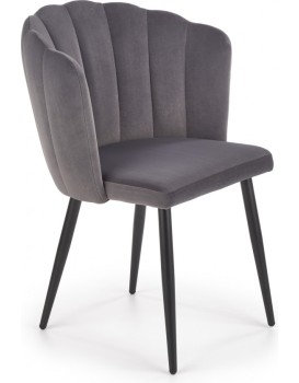 Designová židle Zelo šedá