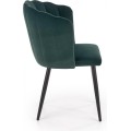 Designová židle Zelo tmavě zelená