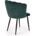 Designová židle Zelo tmavě zelená
