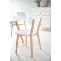 Jídelní rozkládací stůl Ruden 102/142 cm bílý