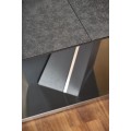 Rozkládací stůl Vade 160/220 cm tmavě šedý