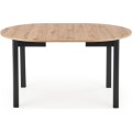 Jídelní rozkládací stůl Rigo 102/142 cm dub artisan/černý