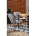 Jídelní rozkládací stůl Fero 100/300 cm dub přírodní/černý