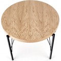 Jídelní rozkládací stůl Fero 100/300 cm dub přírodní/černý