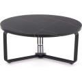 Konferenční stolek ANTICA 80 cm mramor černý