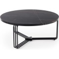 Konferenční stolek ANTICA 80 cm mramor černý