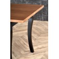 Jídelní rozkládací stůl Noka 160/240 cm dub grandson/černý