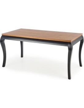 Jídelní rozkládací stůl Noka 160/240 cm dub grandson/černý