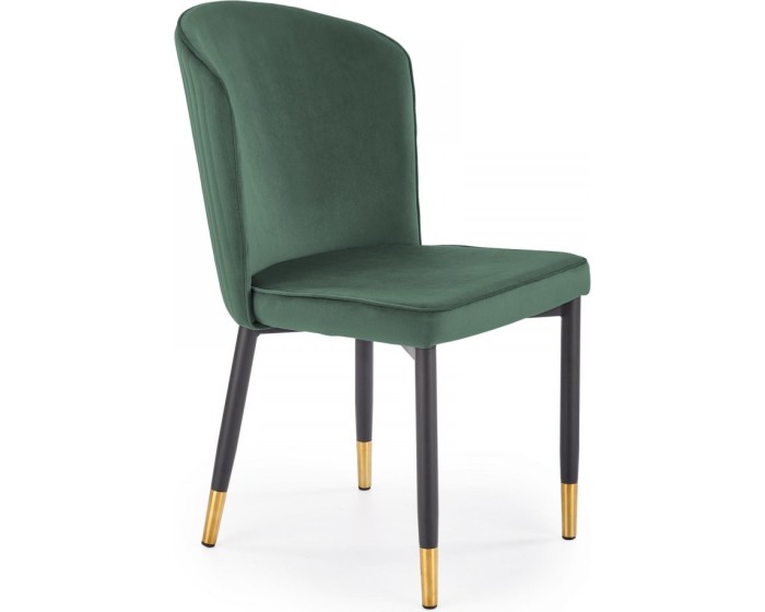 Designová židle Tiera tmavě zelená