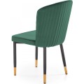 Designová židle Tiera tmavě zelená