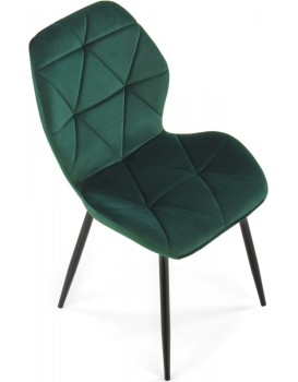 Designová židle Noel tmavě zelená