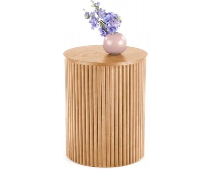 Odkládací stolek WOODY 40 cm dub evoke