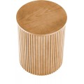 Odkládací stolek WOODY 40 cm dub evoke