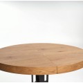 Jídelní rozkládací stůl Mercy 120/160 cm dub craft zlatý