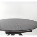 Jídelní rozkládací stůl Vertigo 130/180 cm černý