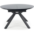 Jídelní rozkládací stůl Vertigo 130/180 cm černý