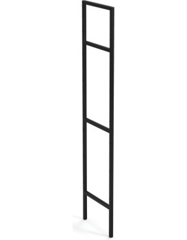 Kovový rám MOBIUS 145 cm černý