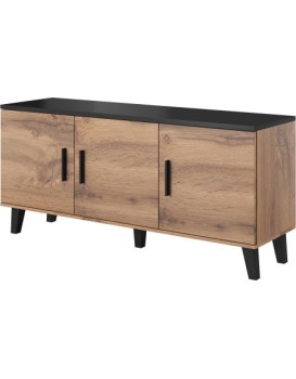 TV stolek Lotta I 150 cm dub wotan/černý