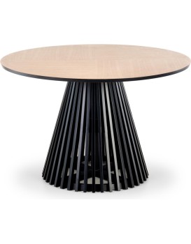 Konferenční stolek MIYAKI 120 cm přírodní dub/černý