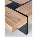 Odkládací stolek Sevilla 100 cm dub craft/černý