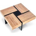 Odkládací stolek Sevilla 100 cm dub craft/černý