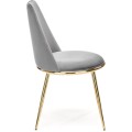 Designová židle GLAMOUR K460 šedá
