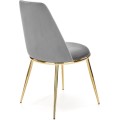 Designová židle GLAMOUR K460 šedá