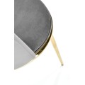 Designová židle GLAMOUR K460 šedá