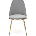 Designová židle GLAMOUR K460 šedá