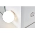 Toaletní stolek HOLLYWOOD s LED osvětlením 120 cm bílý